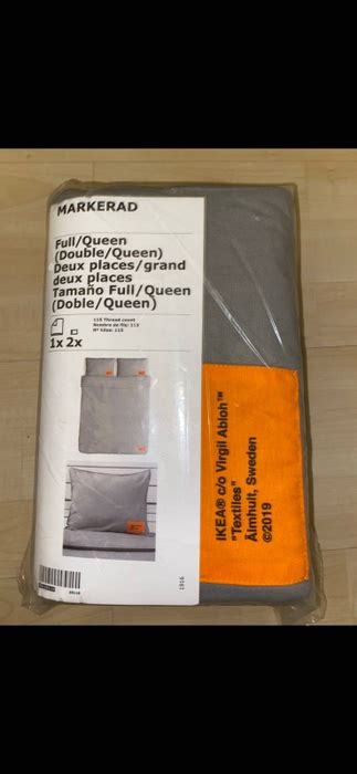 off white ikea bed sheets